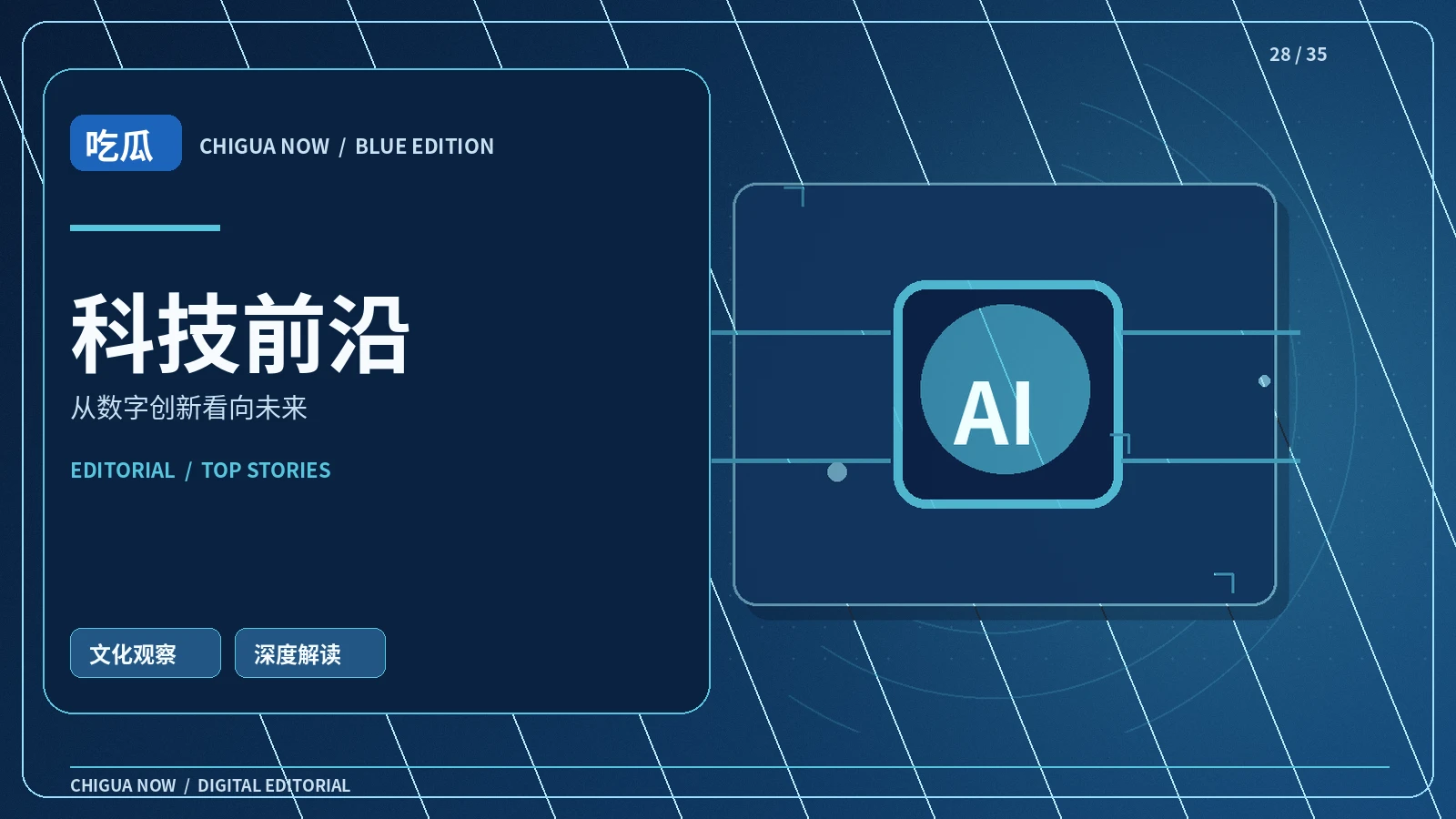 科技前沿主题图